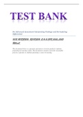 Textbook and test bank for advanced assessment interpreting findings and formulating differential
