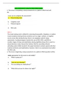  HESI COMMUNITY HEALTH PROCTORED EXAM (questions and Answers with Rationale)