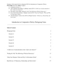 Introduction to Comparative Politics Workgroup Notes - GRADE 7,8