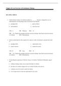 Evolution, Bergstrom - Exam Preparation Test Bank (Downloadable Doc)