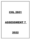 CHL 2601  Assignment 7 2022