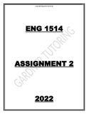 ENG 1514 ASSIGNMENT 3 2022