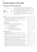 Nuclear Physics - concise notes 