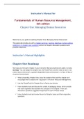 Fundamentals of Human Resource Management, Noe - Downloadable Solutions Manual (Revised)