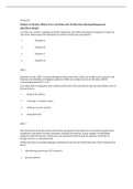 NURSING NUR3508 N3 - Final Study Guide - Daniels Questions And Answers/RATED A+