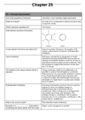 A level OCR chemistry chapter 25 notes