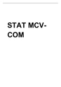 Samenvatting MCV COM STAT B3