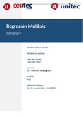 Regresion multiple