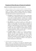 Colección de preguntas de Desarrollo para el Examen de Legislación (UCV Ciencias del Mar)