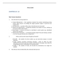 Strategic Marketing for Non-Profit Organizations, andreasen - Exam Preparation Test Bank (Downloadable Doc)