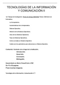 Apuntes de clase ICT (Information and communications technology) 