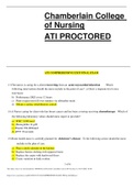 ATI Comprehensive Exit Exam - Correct Questions & Answers 2022/2023