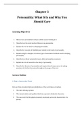 Theories of Personality, Schultz - Downloadable Solutions Manual (Revised)