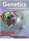 Testbank for Genetics: A Conceptual Approach Seventh Edition Benjamin A. Pierce All Chapter 1-26 Q&A in 748 Pages