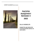Fac3703 Assignment 1 semester 2 2022