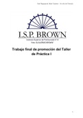 Trabajo final de Taller de Docencia - Profesorado de Francés