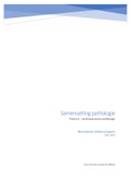 Samenvatting van alle hoorcolleges, werkcolleges en practica van Pathologie Thema 4 (BMW30205)