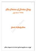 The Picture of Dorian Gray Summary  English Home Language