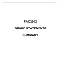 Your ultimate guide to compiling group financial statements  | FAC2602 Group Financial Statements SUMMARY