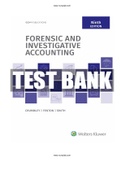 Forensic and Investigative Accounting 9th Edition Crumbley Test Bank |A+|Instant download .