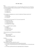 Personal Finance (MCS 2100) - Practice Quizzes