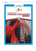 TEST BANK FOR Fundamentals of Financial Management, Concise Edition (MindTap Course List) 10th Edition by Eugene F. Brigham, Joel F. Houston Test Bank for All chapters