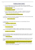 Predictor Study Guide {336 Questions +Answers } Rated A+