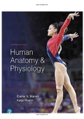 Human Anatomy and Physiology 11th Edition Marieb Test Bank