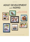 Adult Development and Aging - Cavanaugh & Blanchard-Fields. 8th Edition