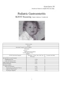 Pediatric Gastroenteritis SKINNY Reasoning​ : Harper Anderson, 5 months old