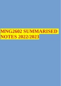 MNG2602 SUMMARISED NOTES 2022/2023