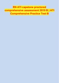RN ATI capstone proctored comprehensive assessment 2019 B | ATI Comprehensive Practice Test B  UPDATED 20222023