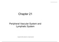 NURS 306 power point Peripheral Vascular Lympathtic