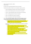 BIOS 242 MICROBIOL FINAL EXAM STUDY GUIDE,  -Verified And Correct Answers, Chamberlain College of Nursing