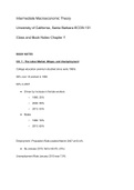 UCSB ECON 101 Intermediate Macroeconomic Theory: Chapter 7 Book Notes