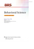 MCQ Behavioral Science