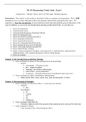 NR-291 Pharmacology I Study Guide – Exam 1
