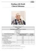 Case Study: Dealing with Death Clinical Dilemma, William “Butch” Welka, 72 years old, (Latest) Correct Study Guide, Download to Score A Course Case Study: Dealing with Death Clinical Dilemma, William “Butch” Welka, 72 years old, Correct Study Guide, Downl
