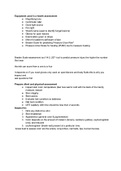Fundamentals nursing assessment vocabulary and steps   