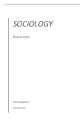 SOCIOLOGY 1 VSFS