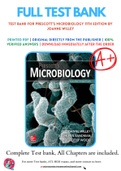 Test bank For Prescott's Microbiology 11th Edition by Joanne Willey 9781260211887 Chapter 1-43 Complete Guide .