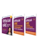 The Official Guide To GRE