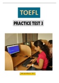  Toefl practice test 3
