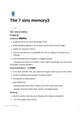 Psyc 101: The seven sins of memory