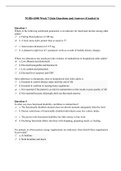 NURS 6540 Week 7 Quiz Questions and Answers (Graded A)