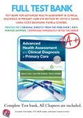 Advanced Health Assessment & Clinical Diagnosis in Primary Care  Dains (5th & 6th) Edition Test Bank