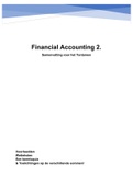 Jaarverslaggeving/Financial Accounting 2 samenvatting met veel uitleg en voorbeelden!