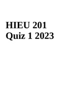 HIEU 201 Chapter 1 Quiz 2023 | HIEU 201 Quiz 1 2023 | HIEU 201 LECTURE QUIZ 1 2023 | HIEU 201 LECTURE QUIZ 1 2023 & HIEU 201 Lecture Quiz 1 2023