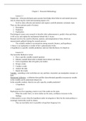 Psychology 100 Notes for unit exam