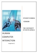 Lecture notes Human-Computer Interaction INF1520 (Inf1520)  Tutorial Letter 102 Unisa Inf1520, ISBN: 